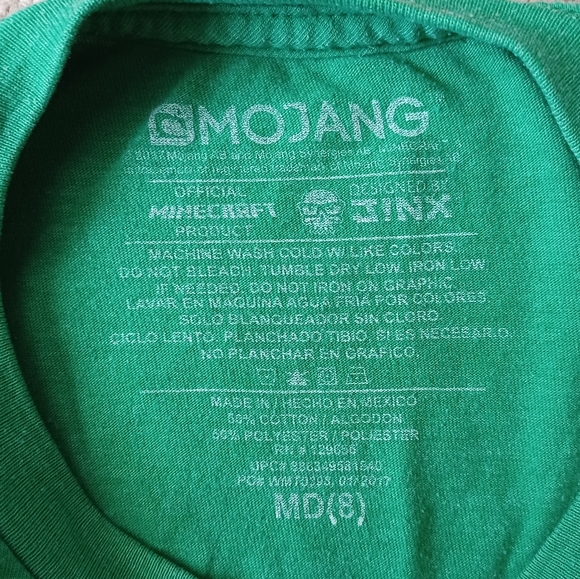 Kid's Minecraft Long & Short Sleeve Tees BUNDLE of 2 - Picture 5 of 5